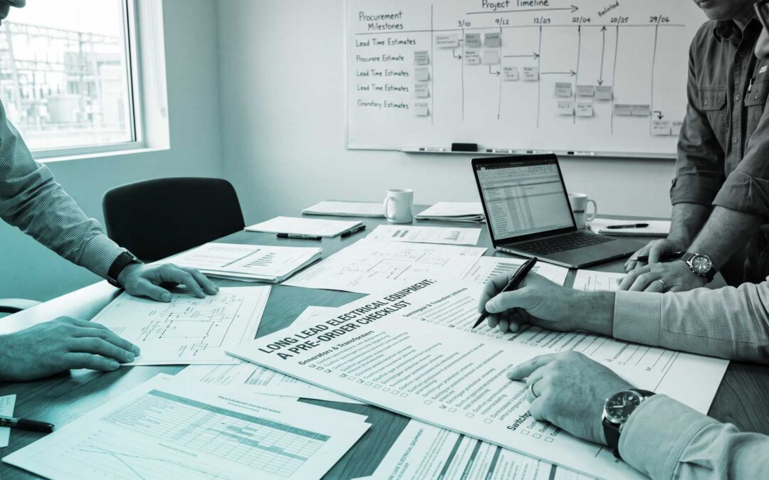 Long Lead Electrical Equipment: A Pre-Order Checklist